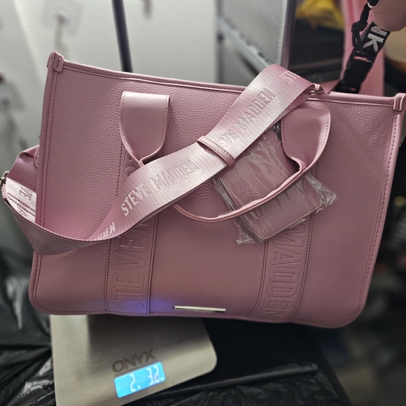 Steve Madden Blush Pink Tote Bag - Picture 1 of 3